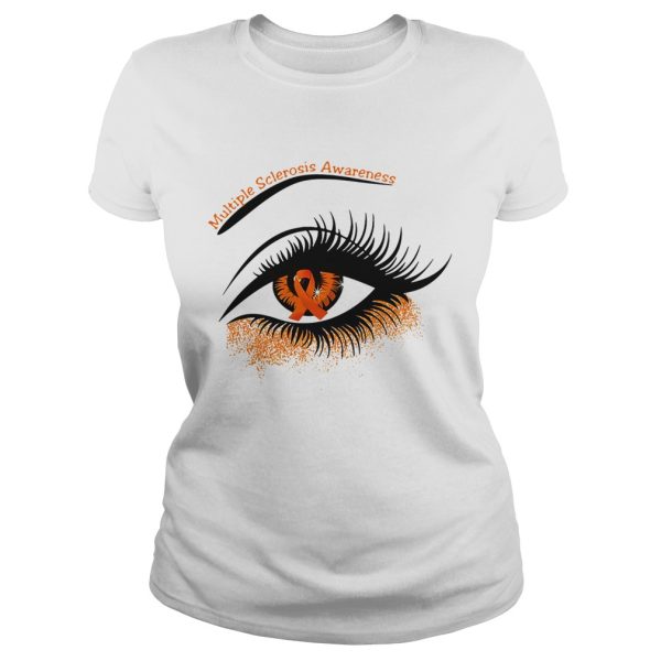 Cancer multiple sclerosis awareness in the eye shirt