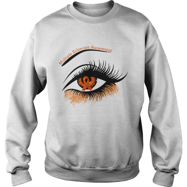 Cancer multiple sclerosis awareness in the eye shirt