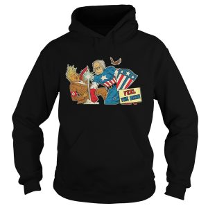 Captain America Bernie Sanders vs Donald Trump Democratic DNC Convention fell the Bern shirt 1 Captain America Bernie Sanders vs Donald Trump Democratic DNC Convention fell the Bern shirt 2