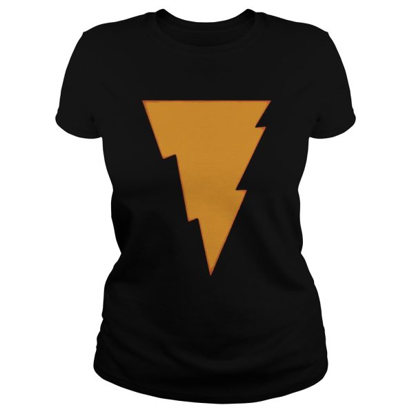 Captain Marvel Shazam Lightning shirt