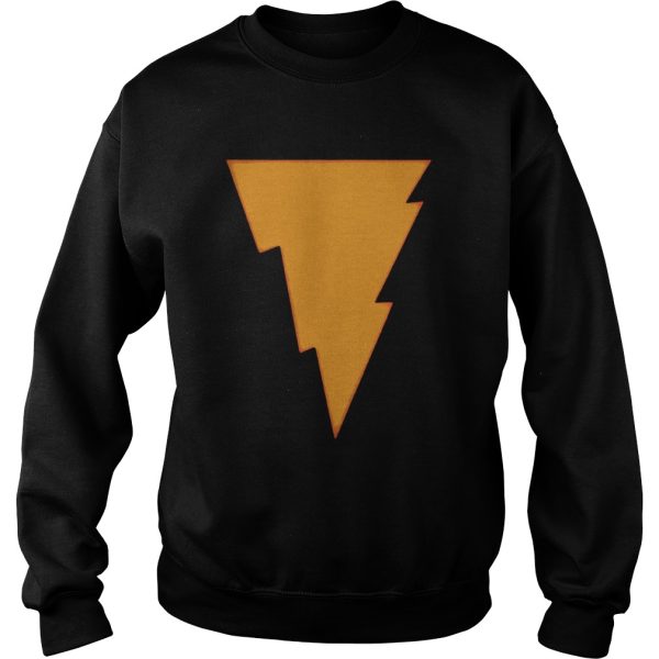 Captain Marvel Shazam Lightning shirt