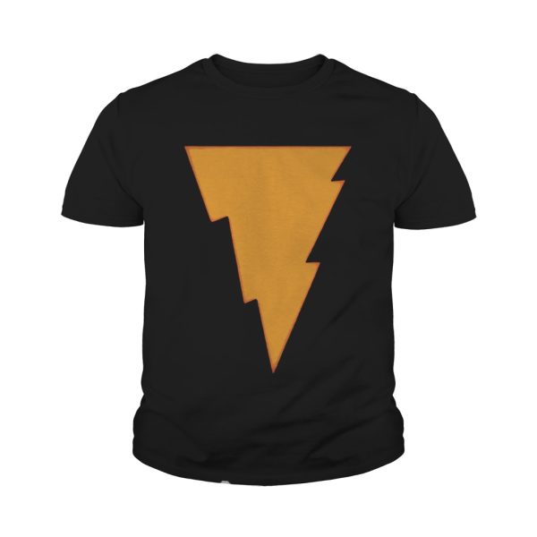 Captain Marvel Shazam Lightning shirt