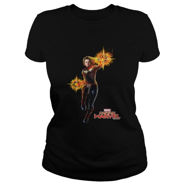 Captain Marvel punch shirt