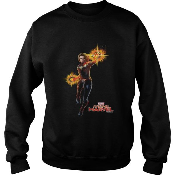 Captain Marvel punch shirt