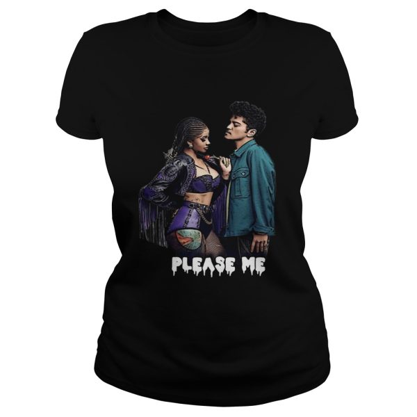 Cardi B and Bruno Mars please me shirt