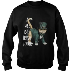 Cat A wee bit irish today shirt 2 Cat A wee bit irish today shirt 3