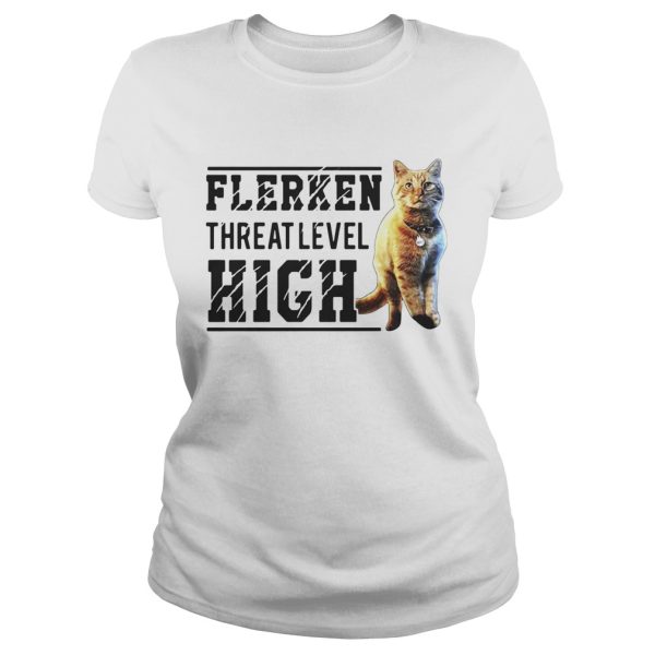 Cat Flerken Threat Level High shirt