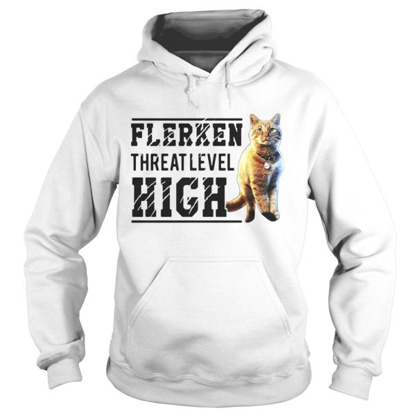 Cat Flerken Threat Level High shirt