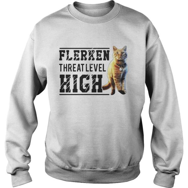 Cat Flerken Threat Level High shirt