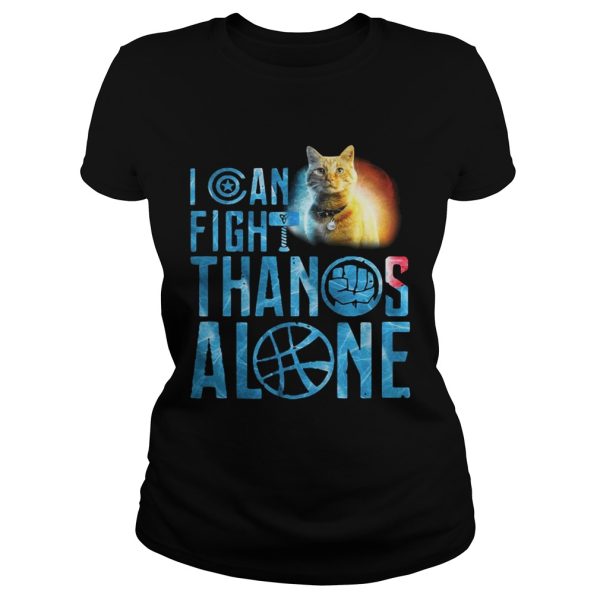 Cat Goose I can fight Thanos alone shirt