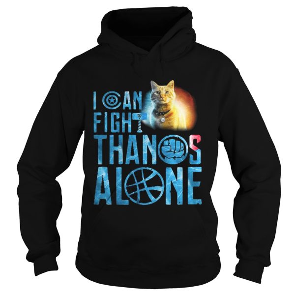 Cat Goose I can fight Thanos alone shirt