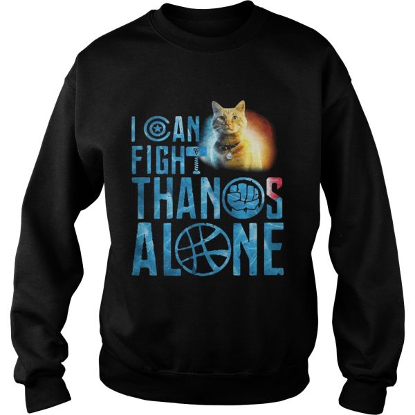 Cat Goose I can fight Thanos alone shirt