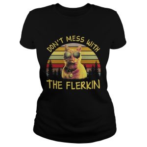 Cat Goose don't mess with the flerkin sunset shirt 1