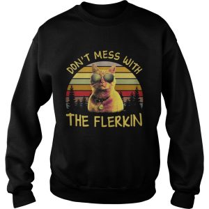 Cat Goose don't mess with the flerkin sunset shirt 3