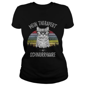 Cat Mein Therapeut hat Schnurrhaare shirts 1