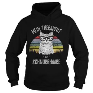 Cat Mein Therapeut hat Schnurrhaare shirts 2