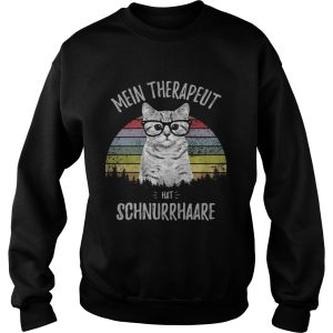 Cat Mein Therapeut hat Schnurrhaare shirts 3