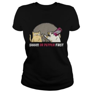 Cat Shhh Dr Pepper First shirt 1