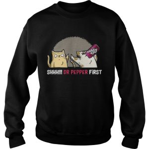 Cat Shhh Dr Pepper First shirt 3