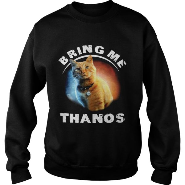 Cat bring me Thanos shirt