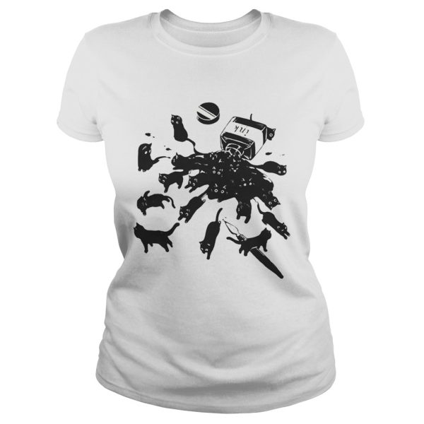 Cats in ink bottle shirt