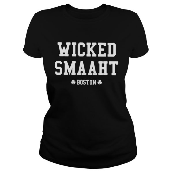 Celtics Wicked Smaaht Boston Shirt