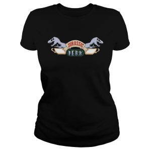 Central Perk and Jurassic Park Jurassic Perk shirt 1