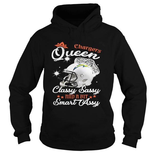 Chargers Queen Classy Sassy And A Bit Smart Assy Shirt