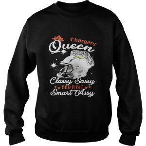 Chargers Queen Classy Sassy And A Bit Smart Assy Shirt 3