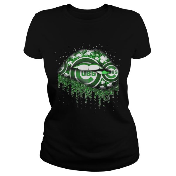 Chicago Cubs Irish St Patrick’s day lip shirt