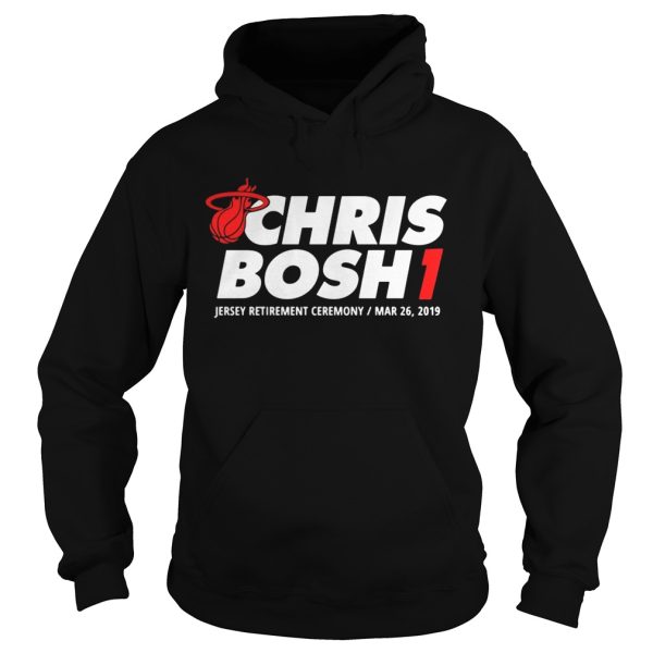 Chris Bosh Jersey Retirement Ceremony Shirt