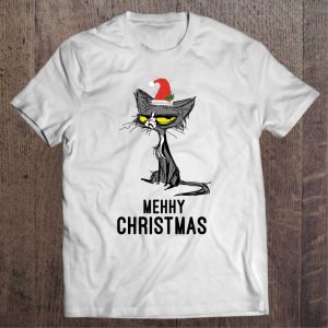 Christmas Tee For Cat Lovers Merry Christmas shirt