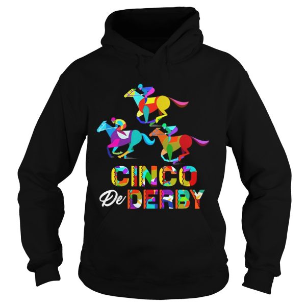 Cinco De Derby Horse Racing T-shirt