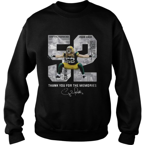 Clay Matthews Iii Thank You For The Memories Shirt