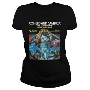 Coheed and Cambria The Amory Wars Game Program 9 audio albums shirt 1