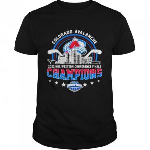 Colorado Avalanche 2022 NHL Western Conference Finals Champions shirt