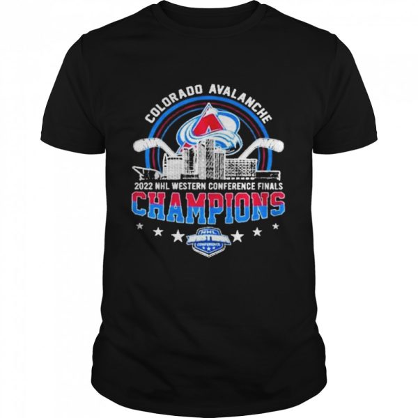 Colorado Avalanche 2022 NHL Western Conference Finals Champions shirt