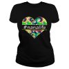 Colorful heart Nanalife shirt