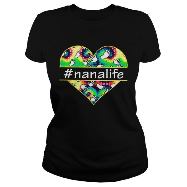 Colorful heart Nanalife shirt