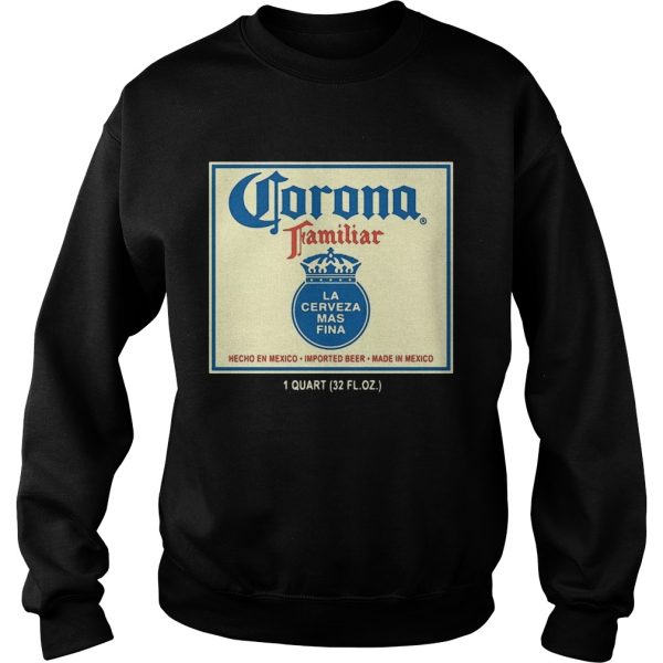 Corona familiar la Cerveza Mas Fina shirt