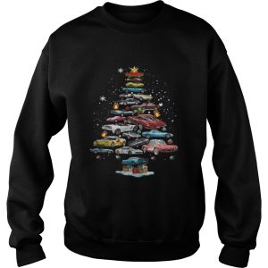 Corvette Christmas tree shirt 3