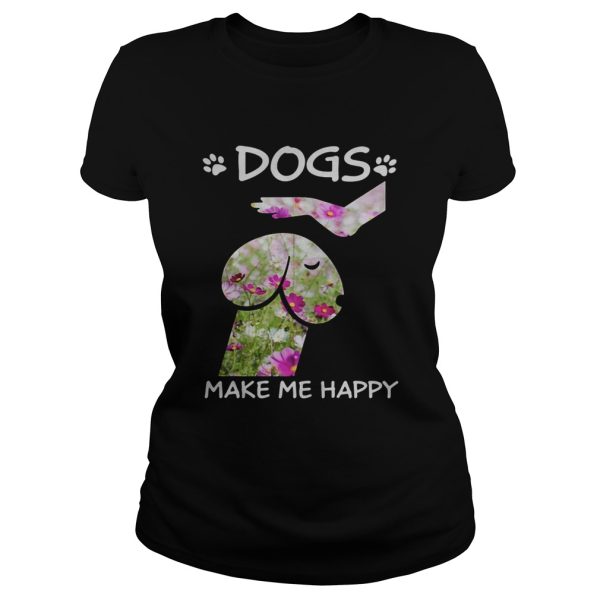 Cosmos seeds Dickhead Dog Noma Bar dogs make me happy shirt