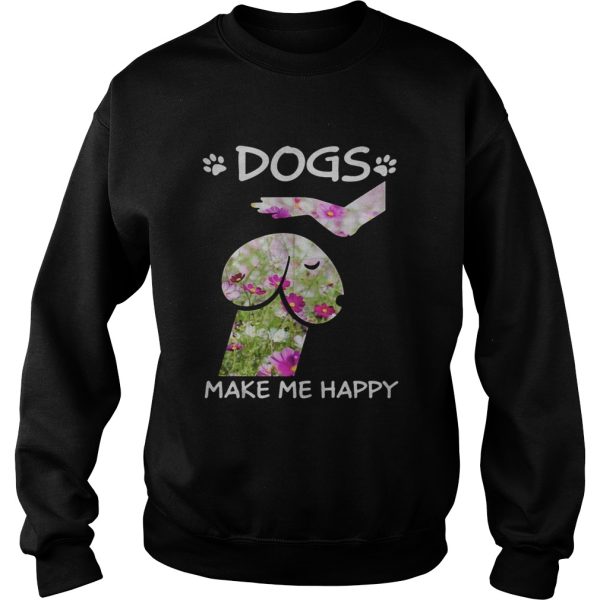 Cosmos seeds Dickhead Dog Noma Bar dogs make me happy shirt