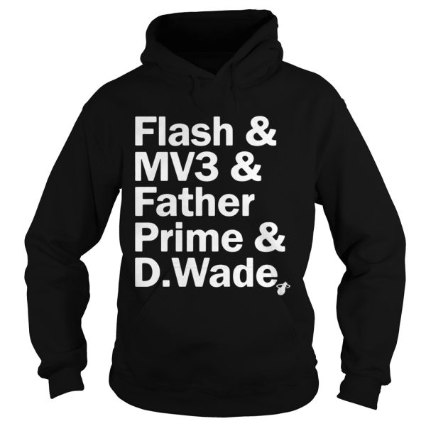 Court Culture Dwyane Wade Nickname Flash MV3 Father Prime D.Wade shirt