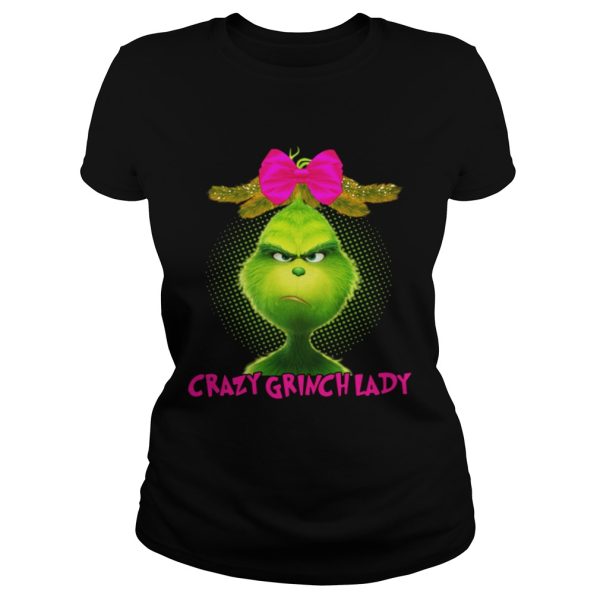 Crazy Grinch lady shirt