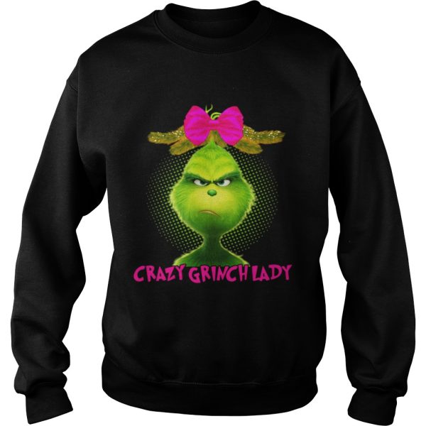 Crazy Grinch lady shirt