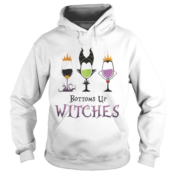 Cruella de Vil Maleficent Evil Queen bottoms up witches shirt