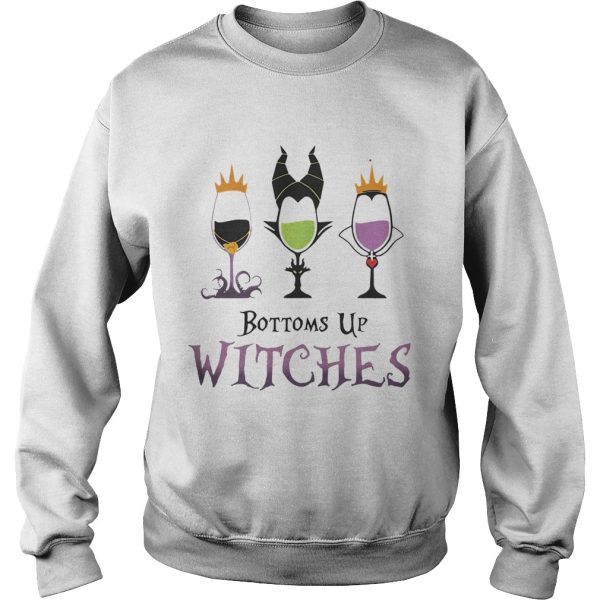 Cruella de Vil Maleficent Evil Queen bottoms up witches shirt