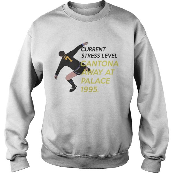 Current stress level cantona away at palace 1995 shirt