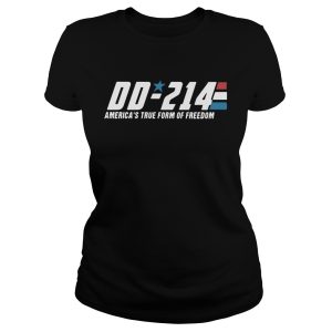DD 214 America's true form of freedom shirt 3